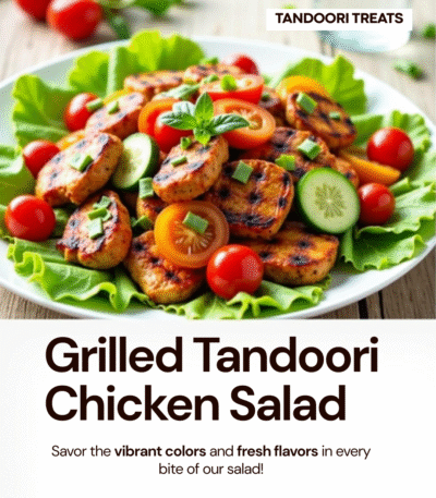 Grilled Tandoori Chicken Salad