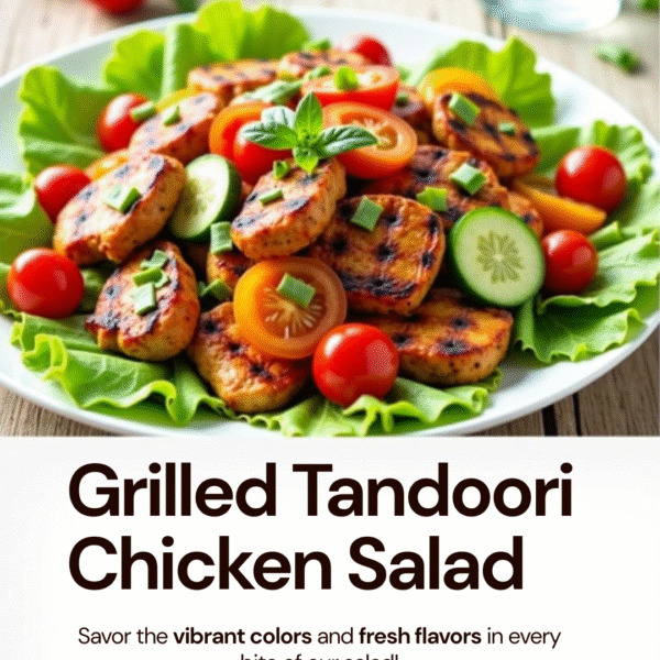 Grilled Tandoori Chicken Salad