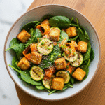 Grilled Tofu Salad
